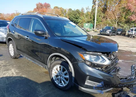 2020 Nissan Rogue Sv Fwd из США, поврежденный, VIN JN8AT2MT6LW010047